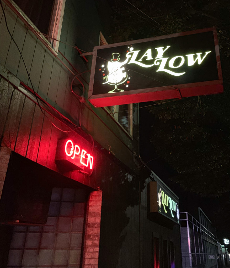 Lay Low Dive Bar Portland Dive Bars Steven Shomler and kc is me