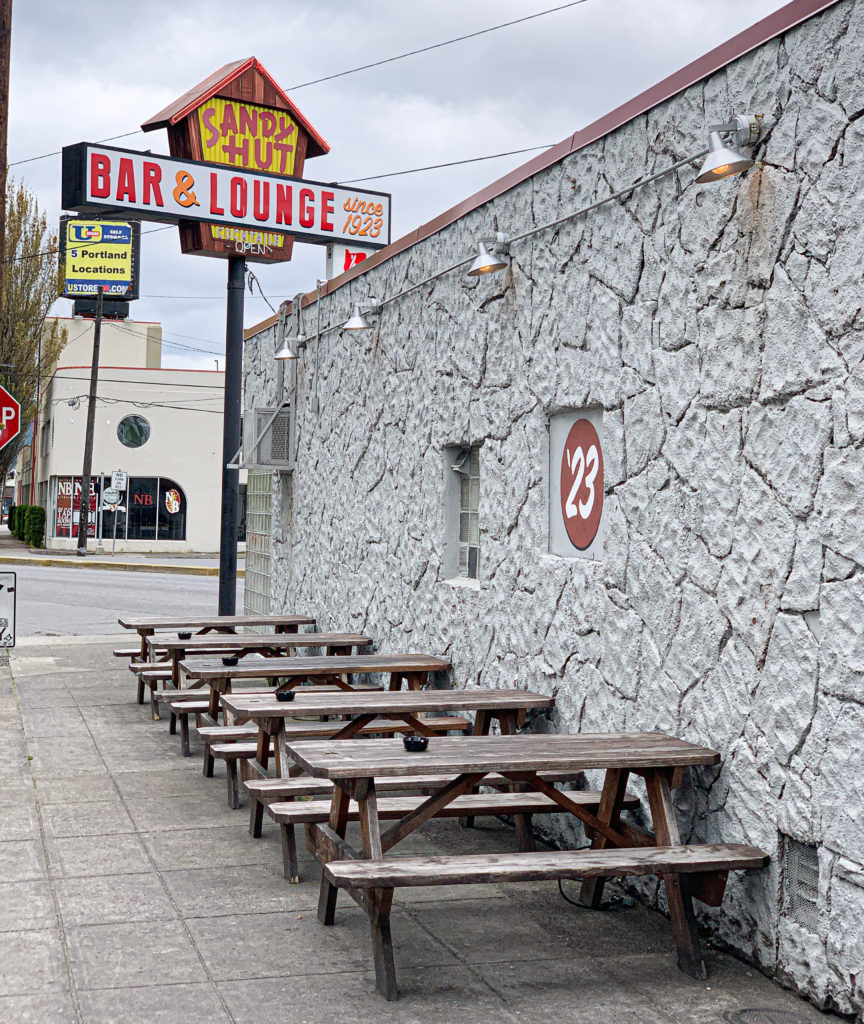 Sandy Hut Portland Dive Bars