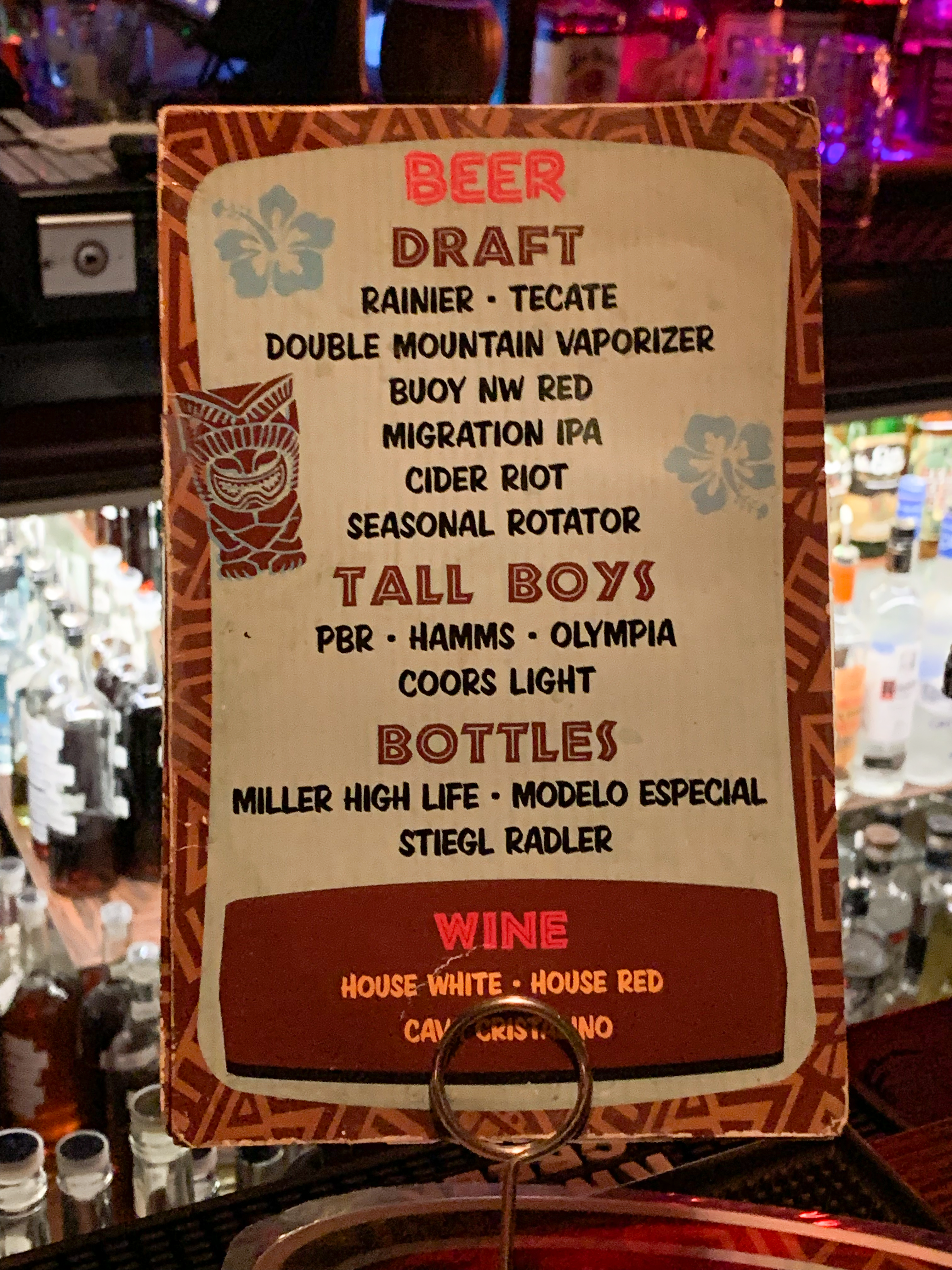 The Alibi Tiki Lounge Portland Dive Bars